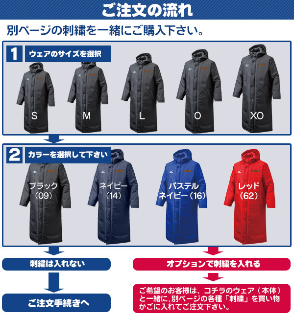 楽天市場】軽くて暖かい理想のベンチコート！チームでそろえちゃう