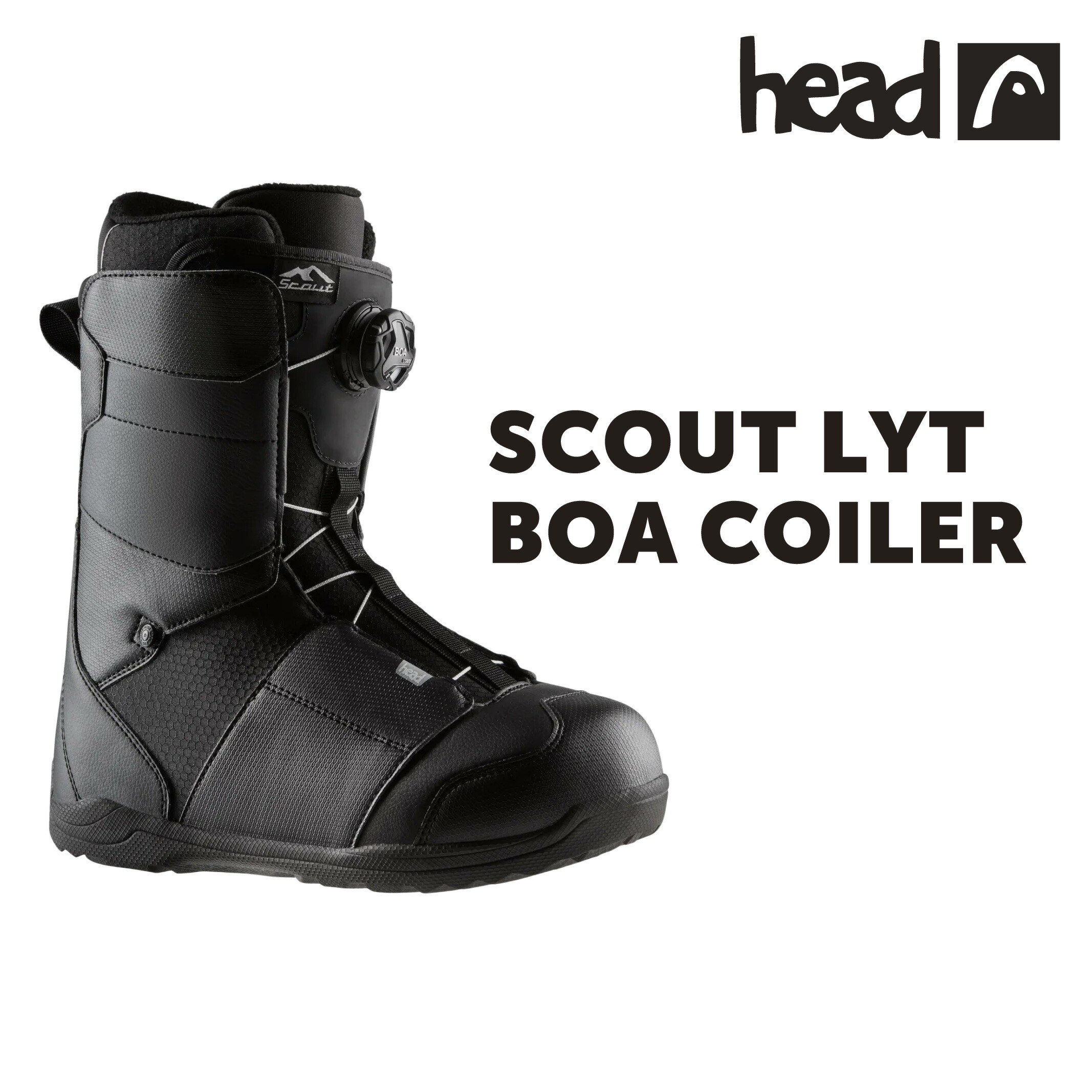楽天市場】2025 HEAD SCOUT LYT BOA COILER スノーボード ブーツ
