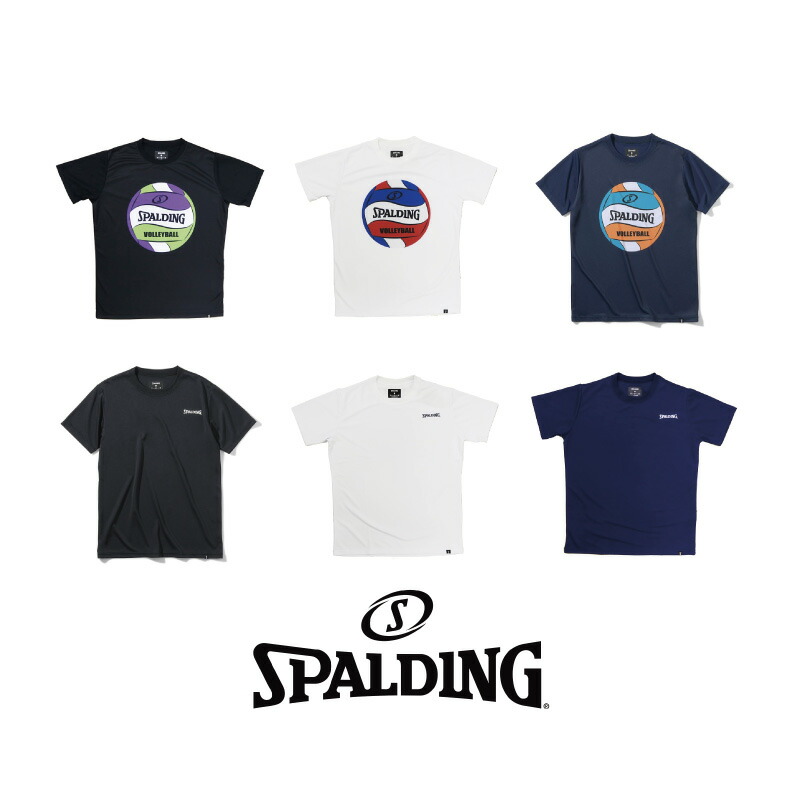 楽天市場】SPALDING バレーボール Tシャツ 「クリックポスト対応商品