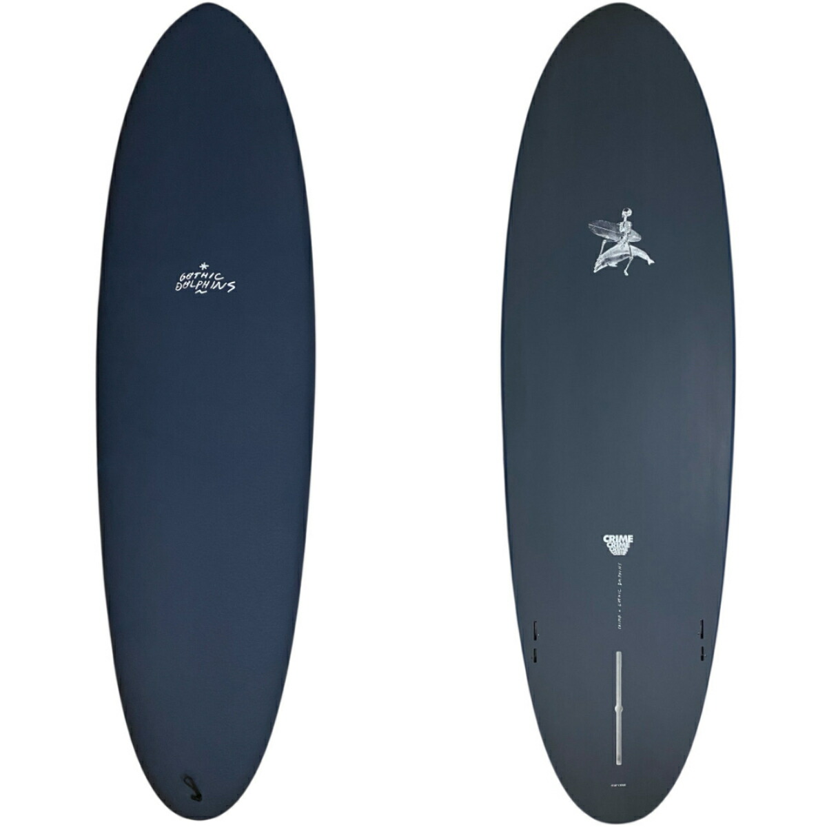 楽天市場】サーフボード ミッドレングス GOTHIC DOLPHINS 6`6 NAVY