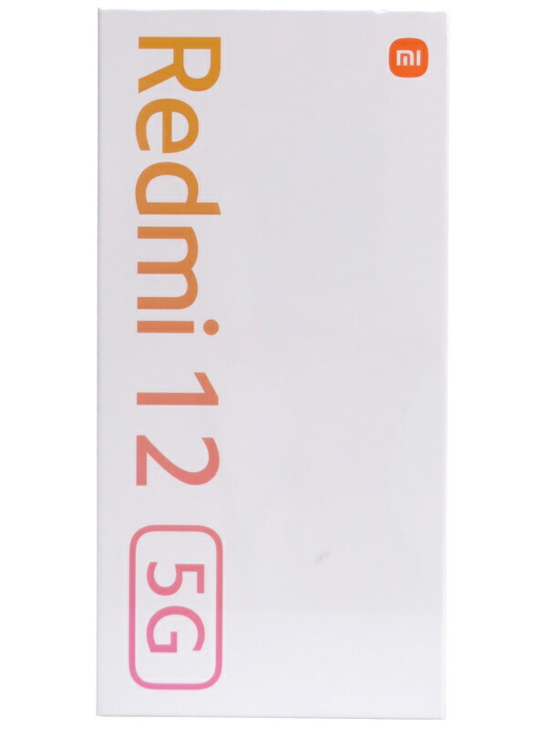 楽天市場】【Xiaomi】【未使用品】シャオミ『Redmi 12 5G 128GB