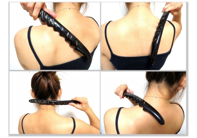 楽天市場】カッサプレート 天然牛角 かっさ 全身用 ギザギザ