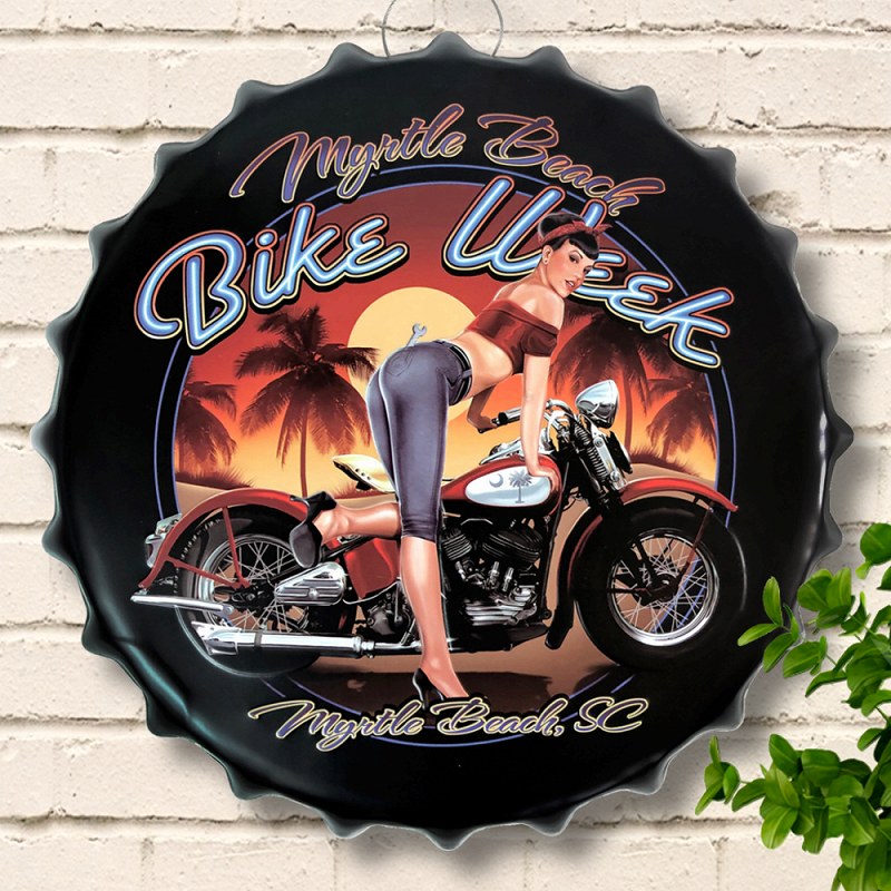 楽天市場】ブリキ看板 バイク BC35ew bw 男前 インテリア ポスター