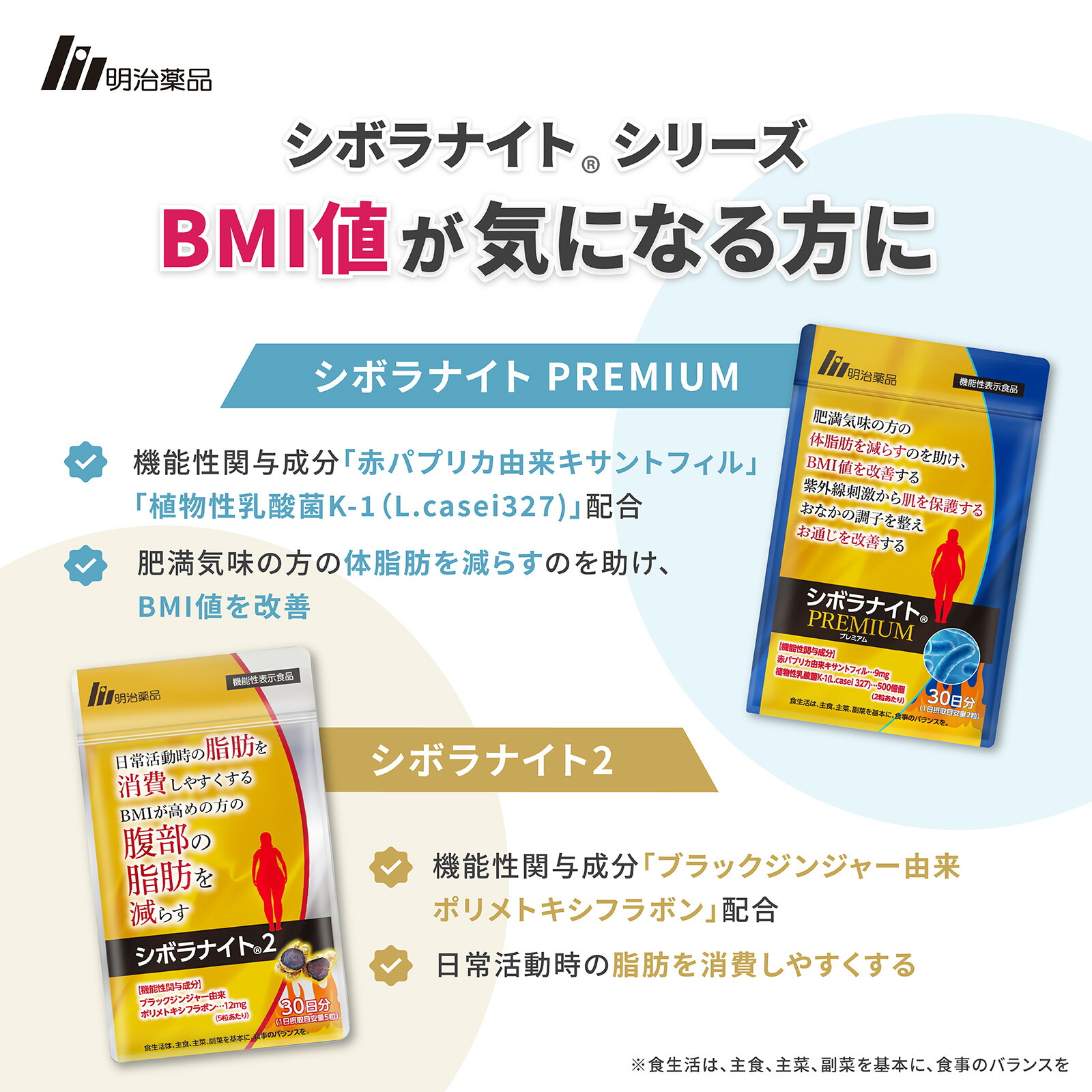 楽天市場】【公式】明治薬品 シボラナイトプレミアム 60粒（30日分