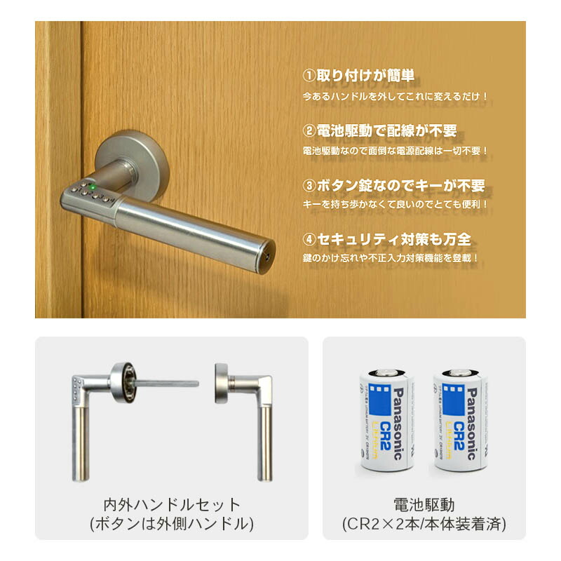 楽天市場】【3/11 01:59迄 全品P10倍】Code-It レバーハンドル MIWA用