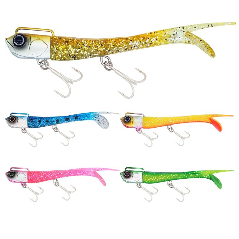 楽天市場】シーバス ルアー ヒラメ ジグヘッド ワーム 15g 22g 30g 5色