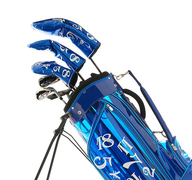 楽天市場】キャディバッグ ゴルフバッグ 9インチ クリア フランク三浦