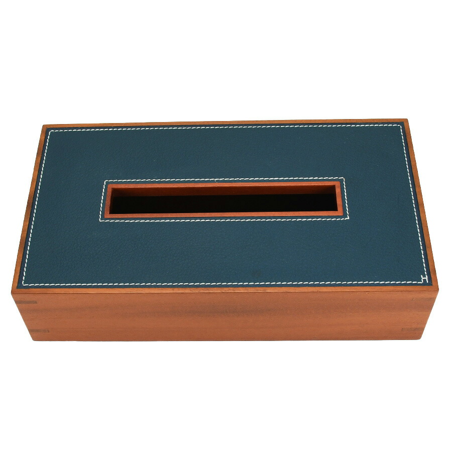 楽天市場】エルメス HERMES ウッド ティッシュケース ボックス