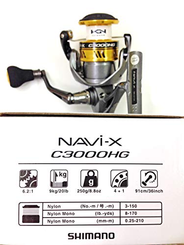 楽天市場】シマノ(SHIMANO) リール スピニングリール ナビX C3000HG
