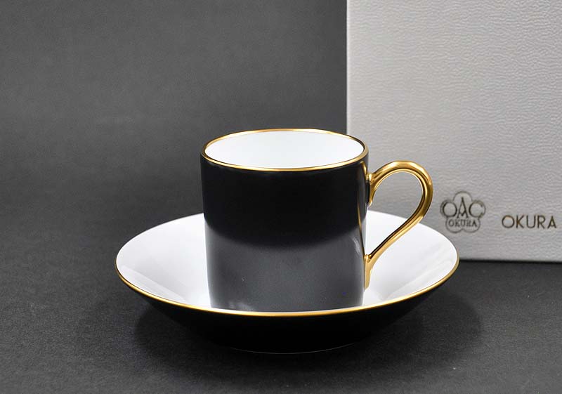 楽天市場】大倉陶園 カラーリングデミタスデミタスカップ&ソーサー