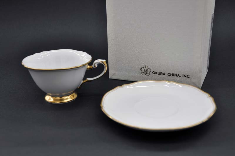 楽天市場】大倉陶園 The Okura ホワイトマスターピース(1111)カップ