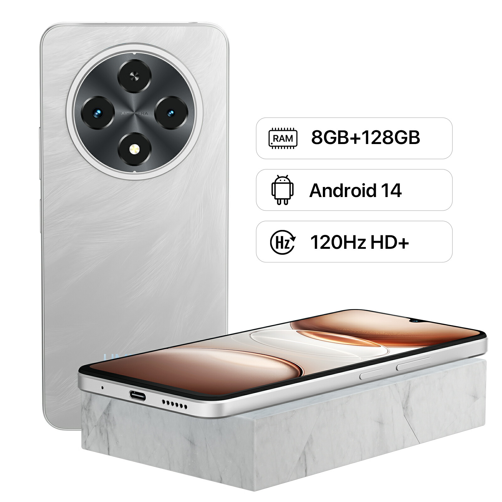 楽天市場】UMIDIGI スマホ 携帯電話 G100A/G9A 4+4GB RAM+64GB/128GB