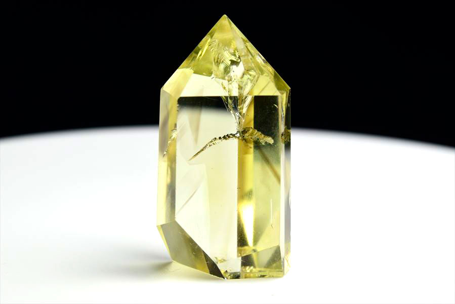 楽天市場】シトリン ポイント 六角柱 ファントムブラジル産□非加熱