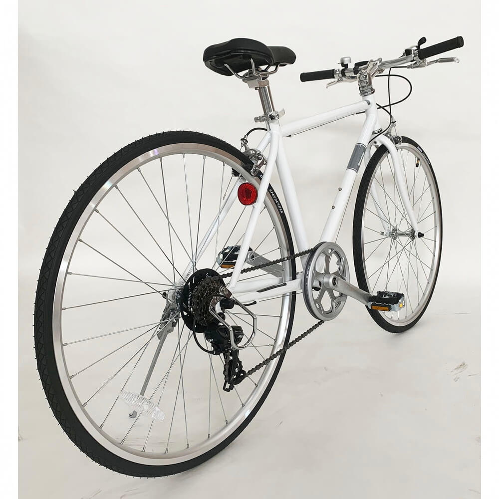 楽天市場】Glowing クロスバイク700C・7段ギア CL701 マットブラック