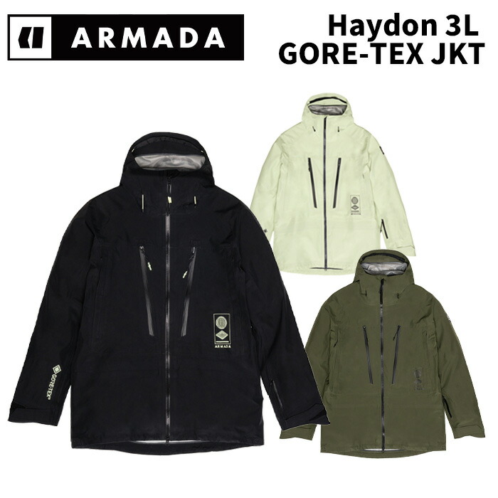 楽天市場】ARMADA アルマダ ウェア Haydon 3L GORE-TEX JKT 24-25(2025