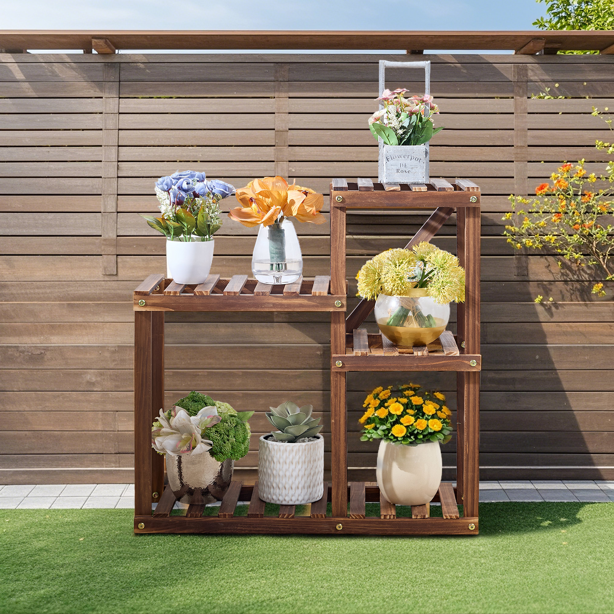 楽天市場】【スーパーSALE限定MAX60%OFF価格】フラワースタンド 鉢