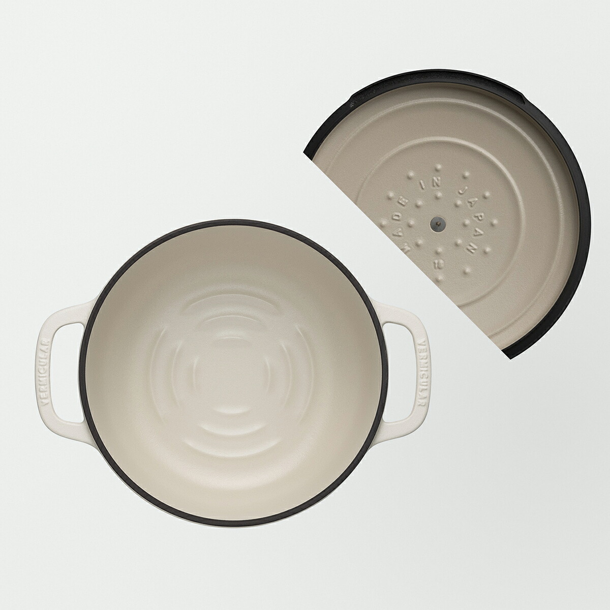 楽天市場】【公式】バーミキュラ オーブンポット2 18cm マットリネン