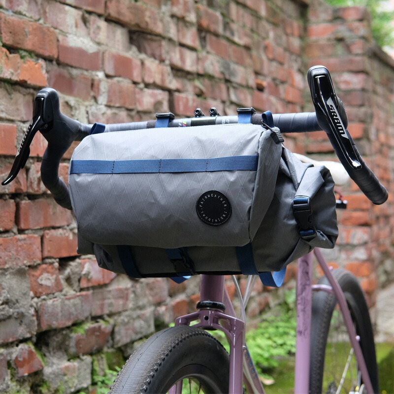楽天市場】フェアウェザー FAIRWEATHER handle bar bag + x-pac gray