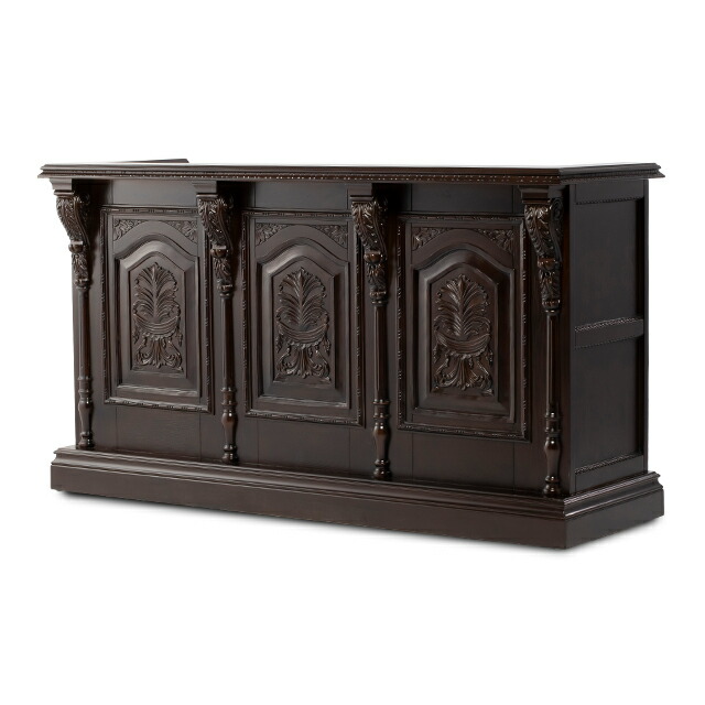 楽天市場】アンティーク カウンター ショップカウンター 1.8M 5054-1.8