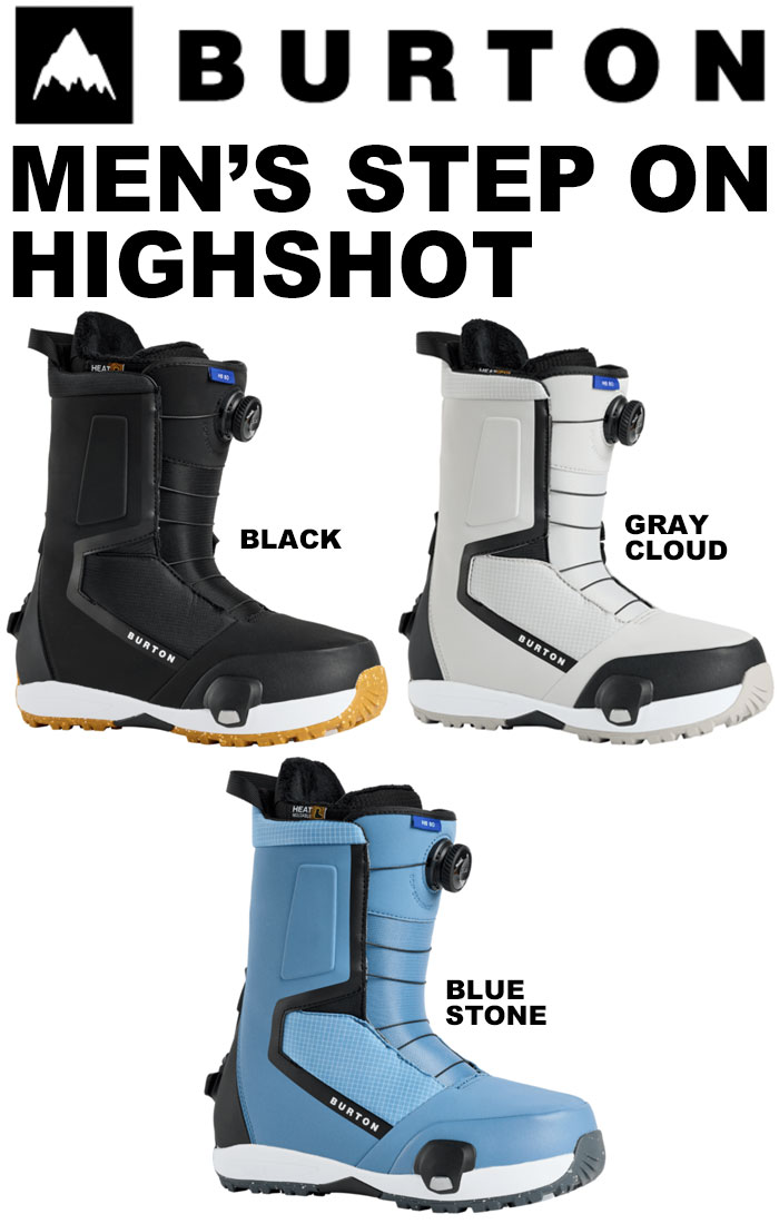 楽天市場】BURTON バートン 25-26 (MEN'S HIGHSHOT STEP ON BOOTS