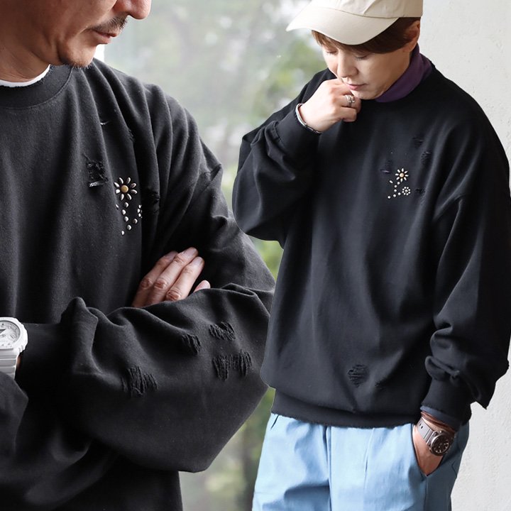 楽天市場】スウェット トレーナー 長袖 メンズ レディース クルー