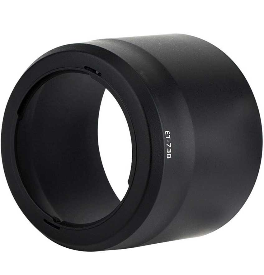 楽天市場】Canon 可逆式 レンズフード 互換品 ET-73Bマウントレンズ