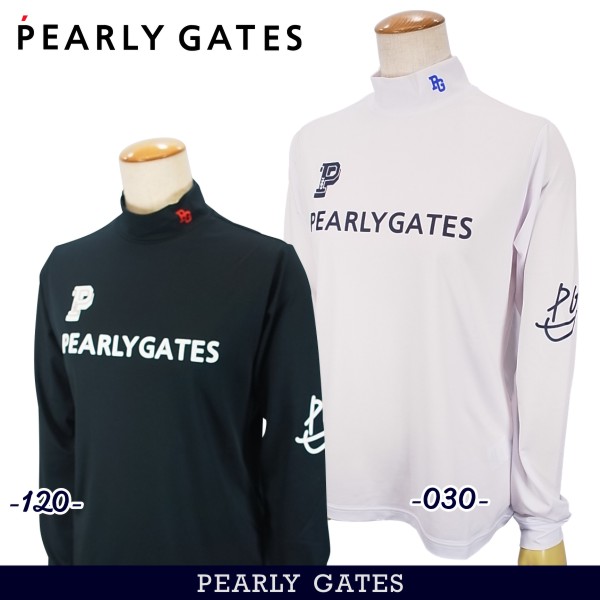 楽天市場】パーリーゲイツ モックシャツ（カラーネイビー）（ゴルフ