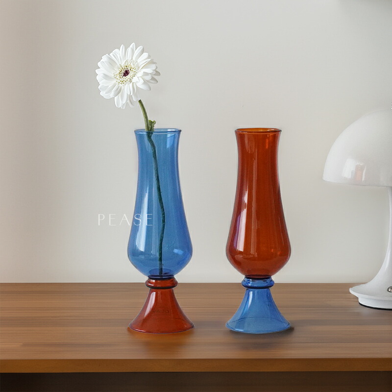 楽天市場】【全品5%OFFクーポン】【最強配送】フラワーベース ガラス