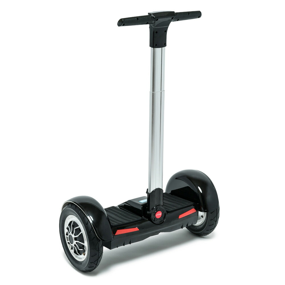 楽天市場】電動 バランススクーター 立ち乗り スクーター バー付き