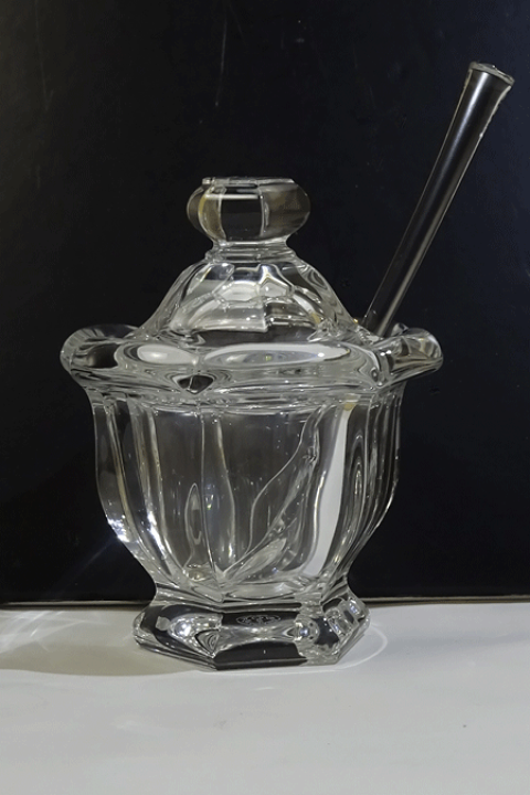 楽天市場】バカラ ミズーリ マスタード(ジャム)ポット スプーン付き