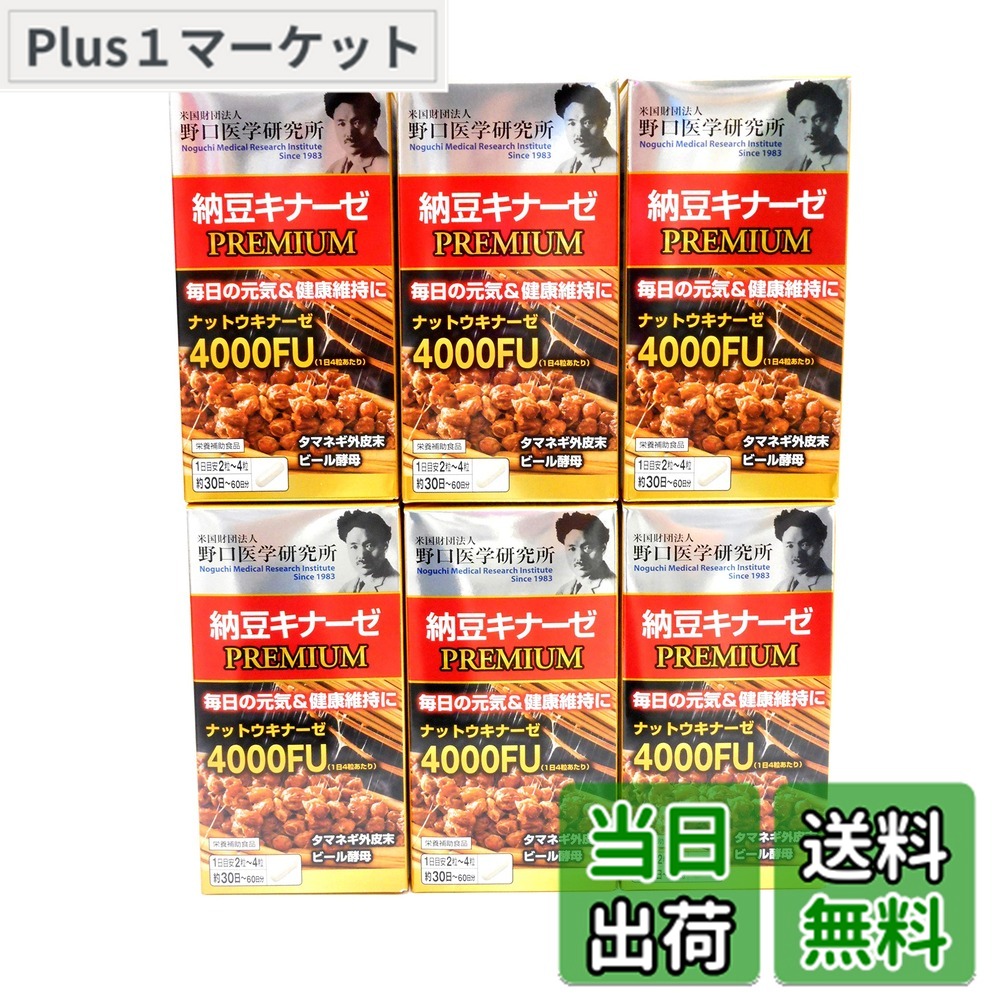 楽天市場】野口医学研究所 納豆キナーゼ プレミアム 4000fu 120粒の通販