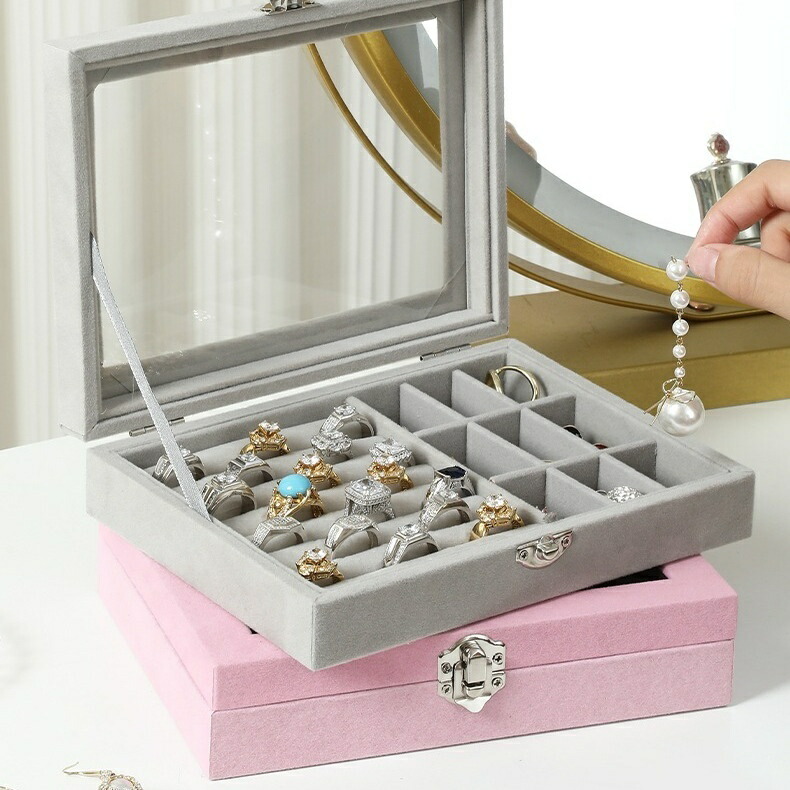 楽天市場】送料無料 アクセサリーボックス アクセサリーケース