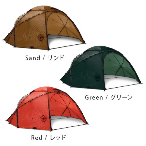 楽天市場】送料無料 正規品 テント ドーム アウトドアヒルバーグ