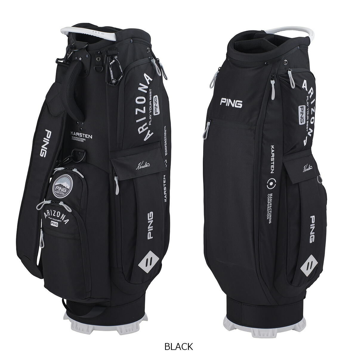 楽天市場】PING キャディバッグ（カラーブラック）の通販