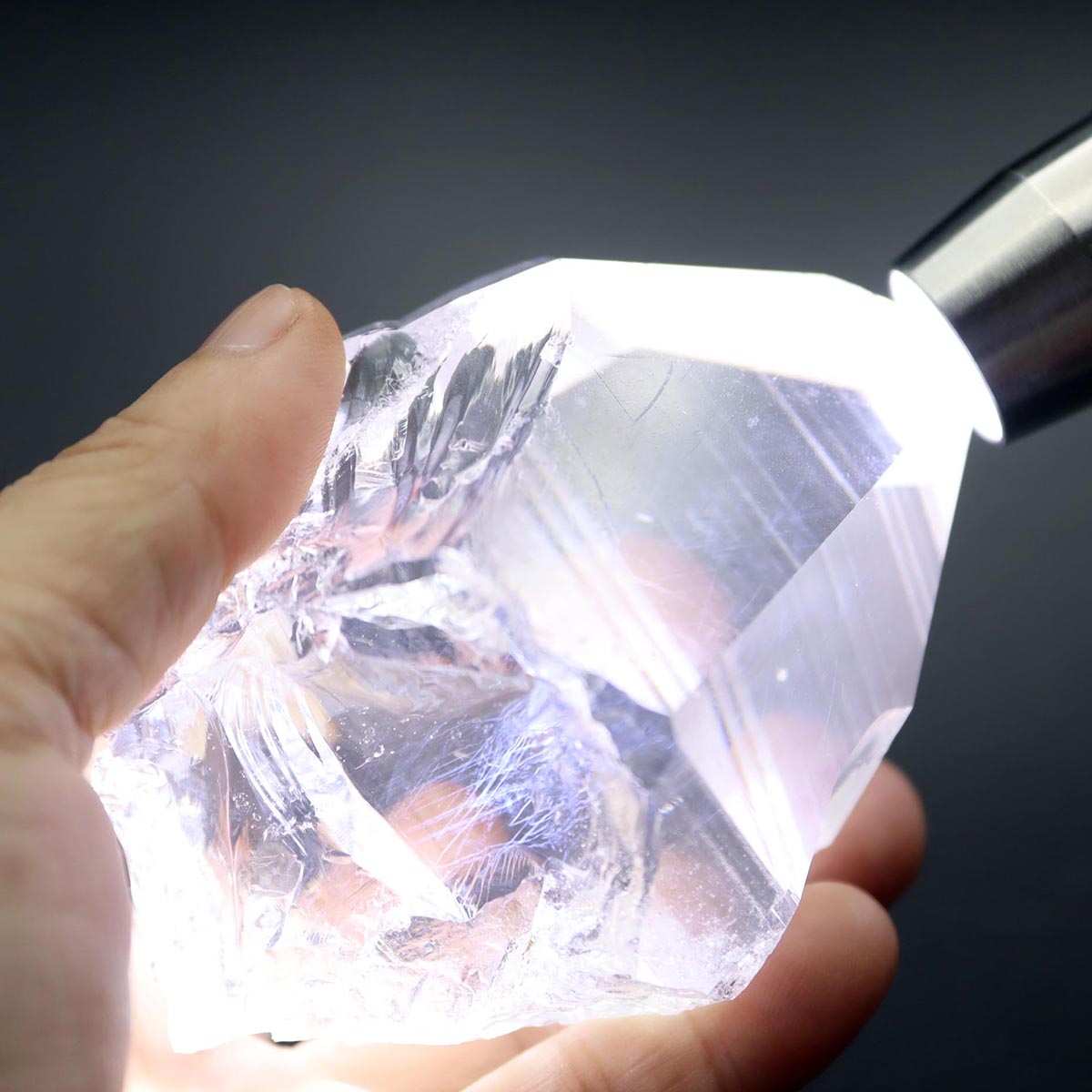 楽天市場】バイア産 レムリアンシード 433g 原石ポイント 全6面