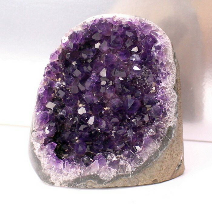 楽天市場】【希少なウルグアイ産】アメジスト クラスター Amethyst