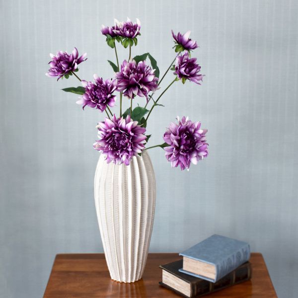 楽天市場】【ポイントUP】【公式】ダリア パープル 単品花材 造花