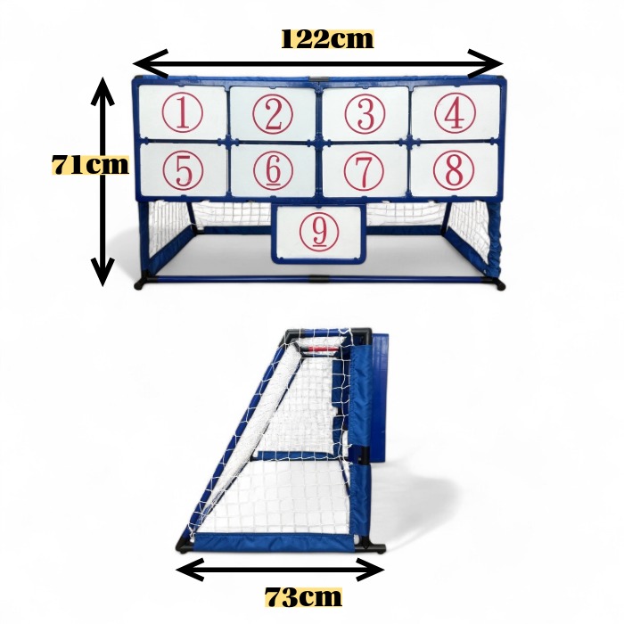 楽天市場】サッカー ストラックアウト ボール3個 ポンプ付き EFS-182