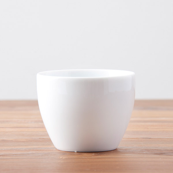 楽天市場】白山陶器 S-line 湯のみ猪口 白磁 / HAKUSAN / 和食器 磁器