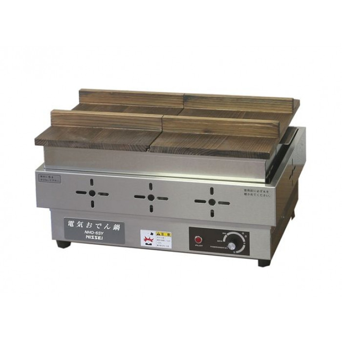 楽天市場】ニッセイ 電気おでん鍋 NHO-6SY 6ツ切 : プロストア