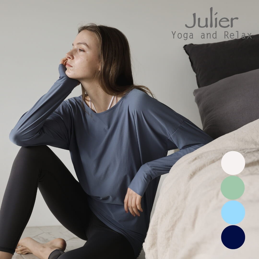 楽天市場】ジュリエ セール Julier ヨガウェア トップス 長袖 ロンT