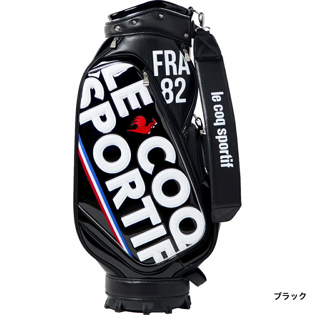 楽天市場】ルコック キャディバッグ 9.5型 (QQBTJJ03) メンズ ゴルフ