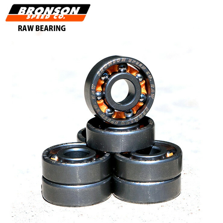 楽天市場】スケートボード スケボー ベアリング BRONSON RAW BEARING