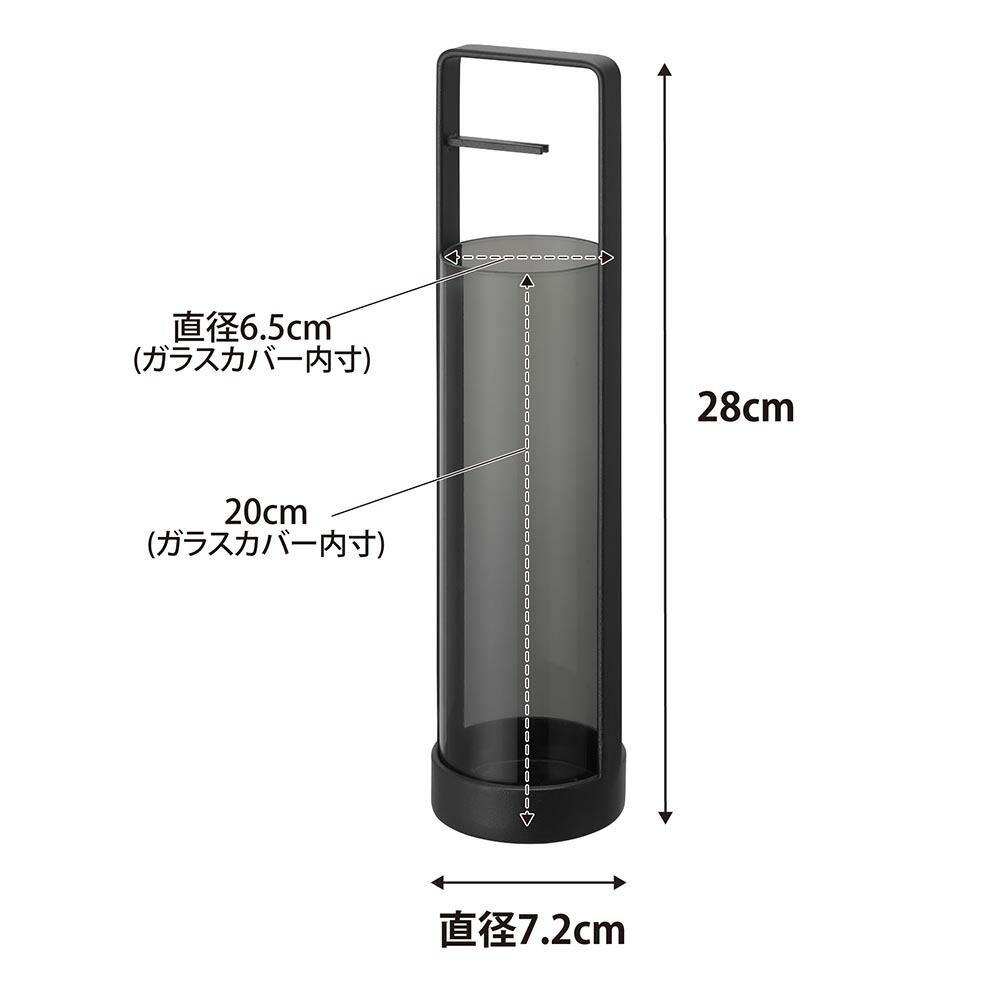 楽天市場】お香スタンド タワー 灰飛び防止カバー付き 山崎実業 tower