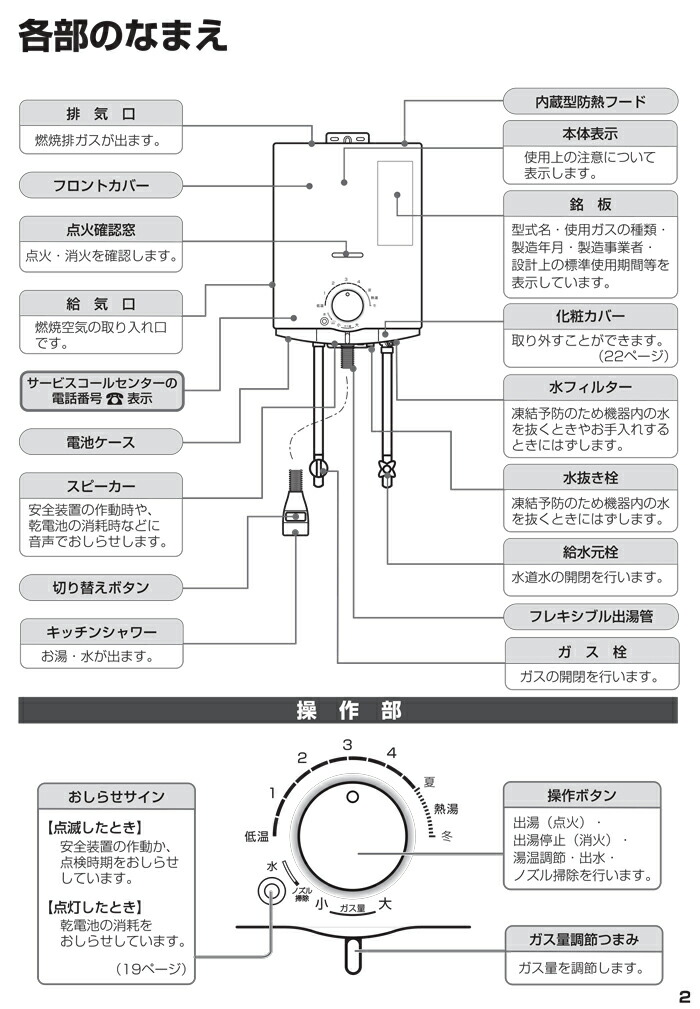 楽天市場】(LINEクーポン有)パロマ PH-5BN-13A ガス小型湯沸器 元止め