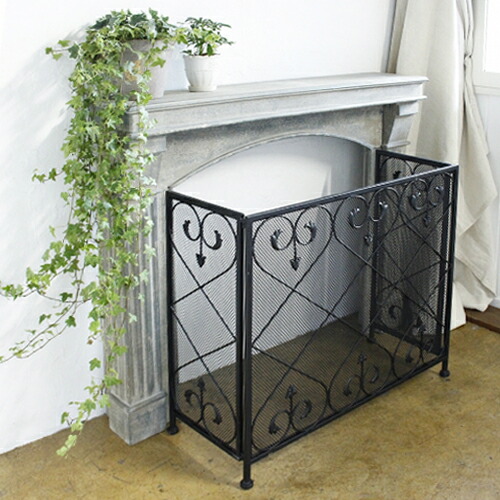 楽天市場】送料無料【シャビー アイアン マントルピース ディスプレイ