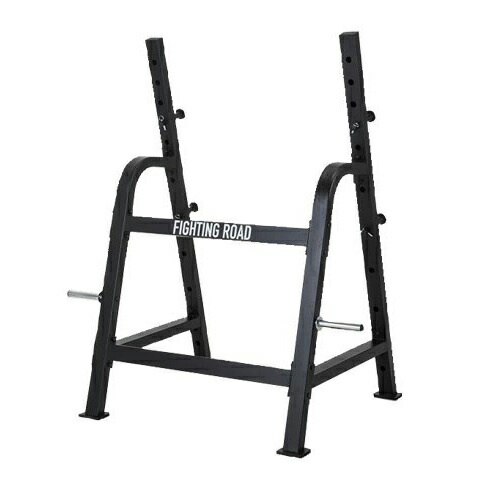 楽天市場】ファイティングロード パワーラック 高さ調整 バーベル