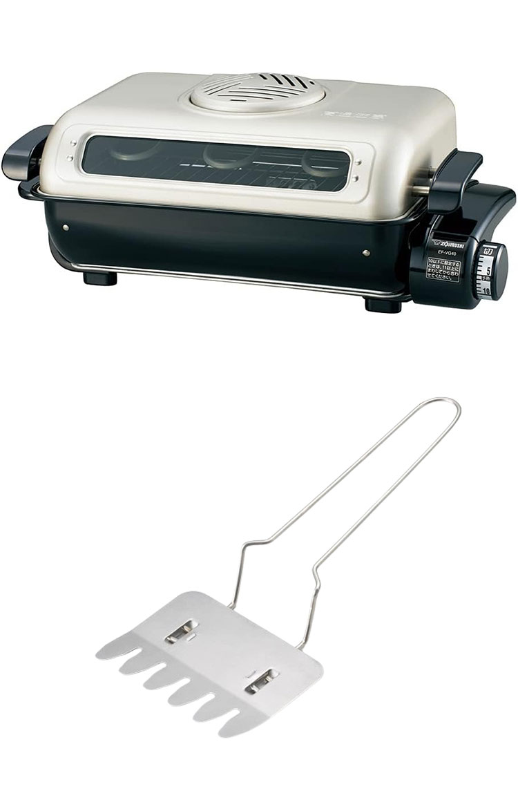 楽天市場】象印 フィッシュロースター EF-VG40-SA 魚焼きグリル 魚焼き