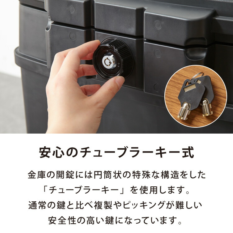 楽天市場】耐火金庫 家庭用 18L 耐火 耐水 A4対応 キーロック式