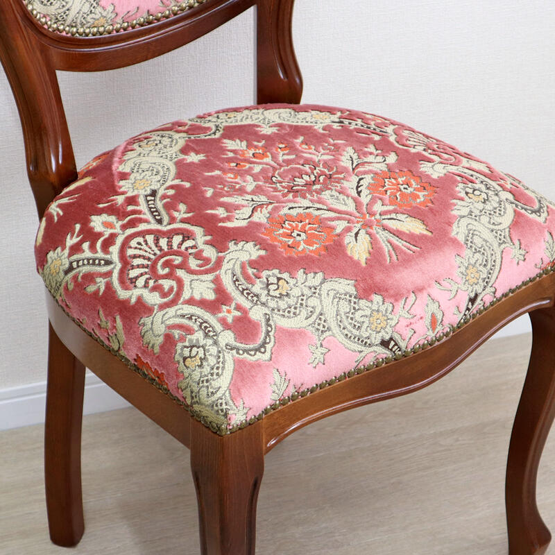 楽天市場】イタリア製 ダイニングチェア 金華山織 4色より選択